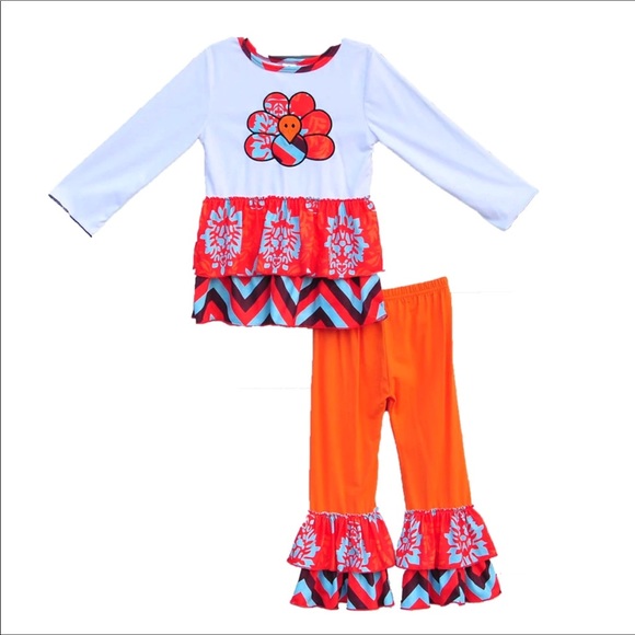 Other - New 5t Turkey RUffle Set Boutique